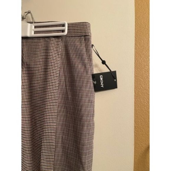 50% or more Off Name Brand Clothes      DKNY Womens Houndstooth -Print  … - Picture 1 of 5